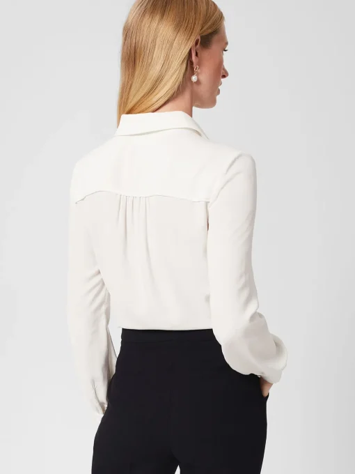 Clearance Hobbs Keston Blouse Ivory