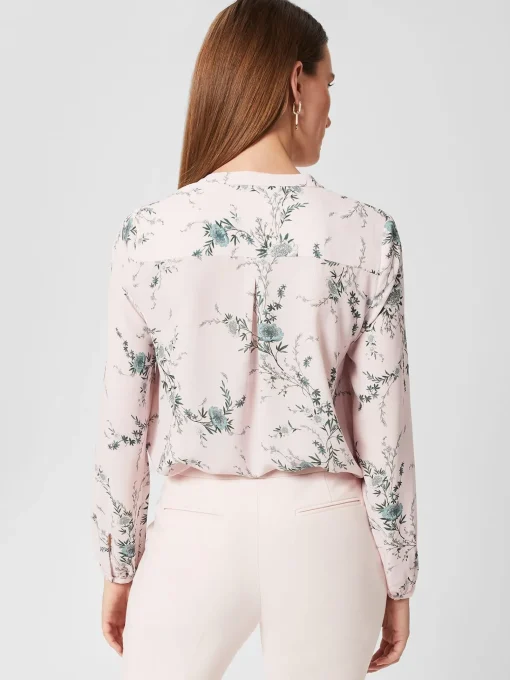 Cheap Hobbs Khloe Floral Top Pink Multi