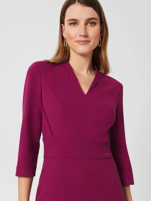 Best Sale Hobbs Kim Dress Bright Plum