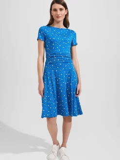 Clearance Hobbs Kimmy Jersey Dress Imperial Multi