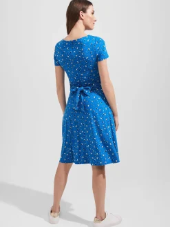 Clearance Hobbs Kimmy Jersey Dress Imperial Multi