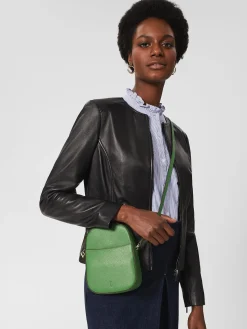 New Hobbs Kingston Cross Body Pea Green