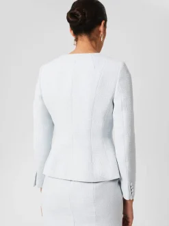 Cheap Hobbs Layla Sculpting Jacket Pale Blue
