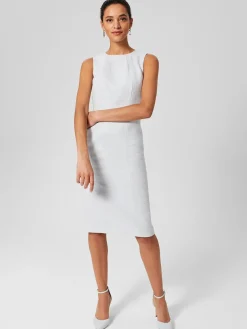 Best Sale Hobbs Layla Shift Dress Pale Blue