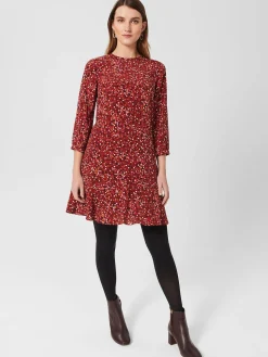 Sale Hobbs Leila Ankle Boot Aubergine