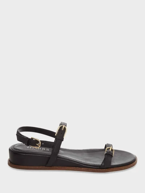 Cheap Hobbs Lila Footbed Sandal Black