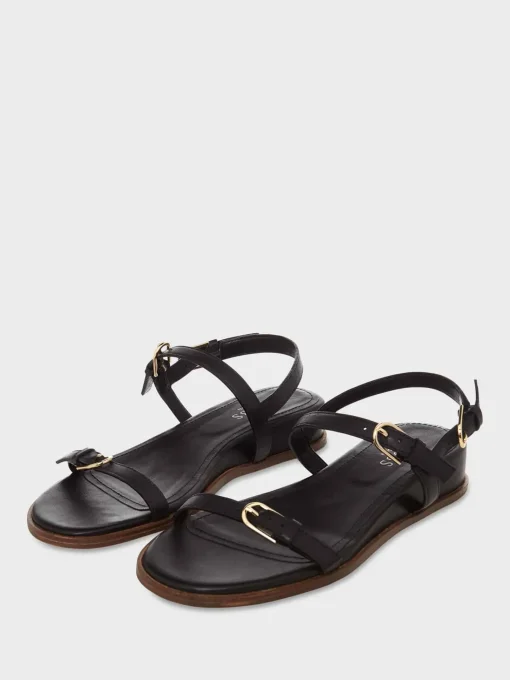 Cheap Hobbs Lila Footbed Sandal Black