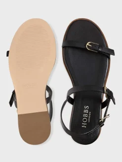 Cheap Hobbs Lila Footbed Sandal Black