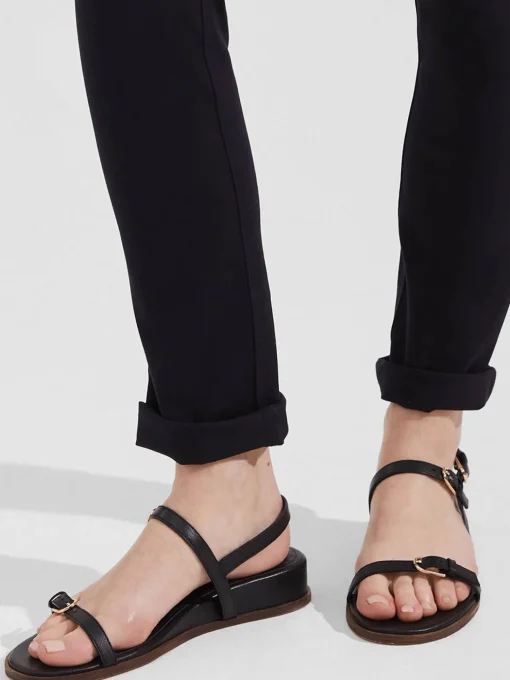 Cheap Hobbs Lila Footbed Sandal Black