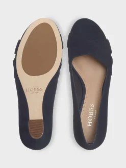 New Hobbs Lindsay Wedge Navy