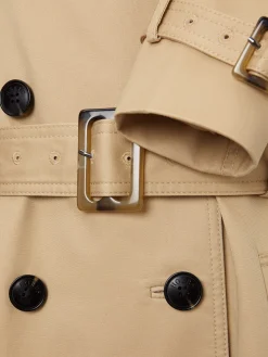 Best Sale Hobbs Lisa Trench Beige Suede