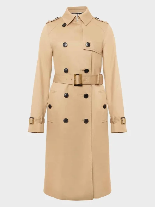 Best Sale Hobbs Lisa Trench Beige Suede