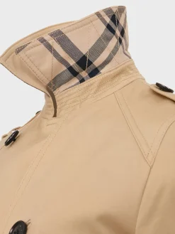 Best Sale Hobbs Lisa Trench Beige Suede