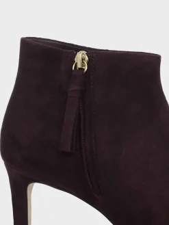 Cheap Hobbs Lizzie Ankle Boot Aubergine