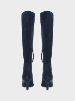 Store Hobbs Lizzie Stretch Boot Navy