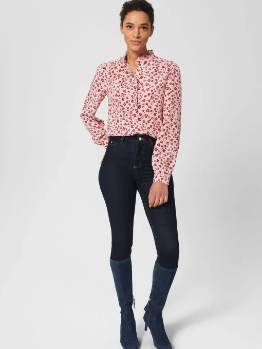 Store Hobbs Lizzie Stretch Boot Navy