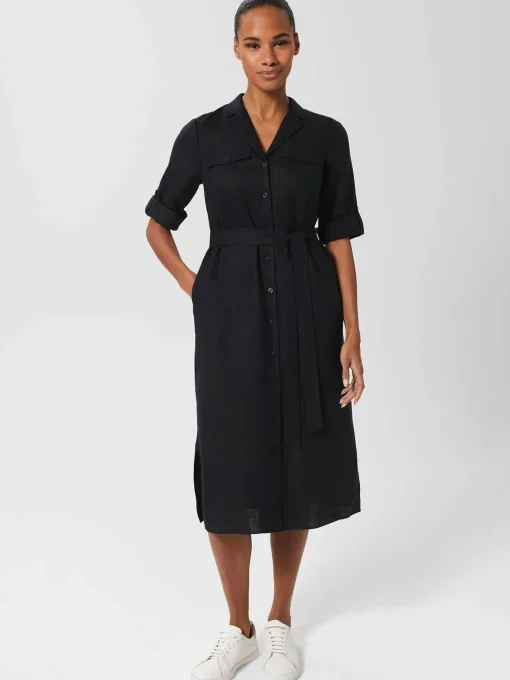 Store Hobbs Lori Dress Navy