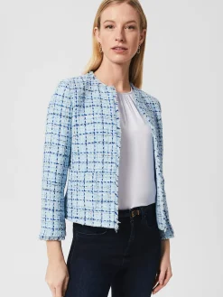 Flash Sale Hobbs Lorraine Jacket Blue Multi