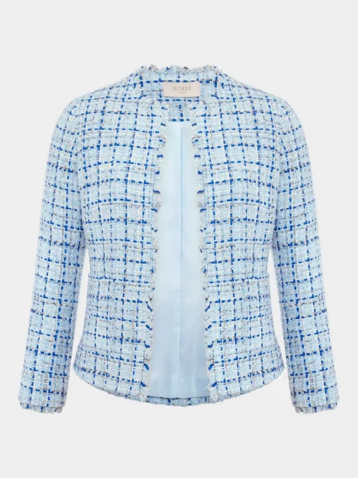 Flash Sale Hobbs Lorraine Jacket Blue Multi