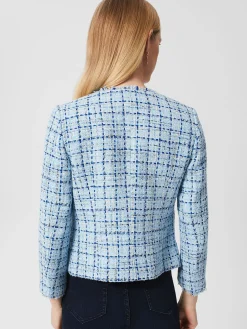 Flash Sale Hobbs Lorraine Jacket Blue Multi