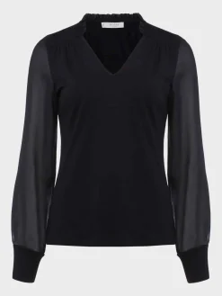 Best Hobbs Louisa Frill Detail Top Navy