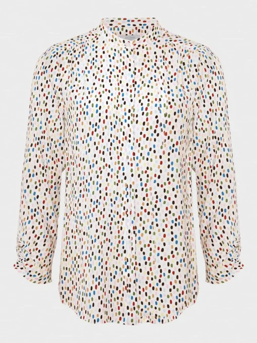 Best Hobbs Luca Blouse Ivory Multi