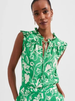 Store Hobbs Luma Top Fresh Green