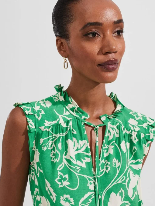 Store Hobbs Luma Top Fresh Green