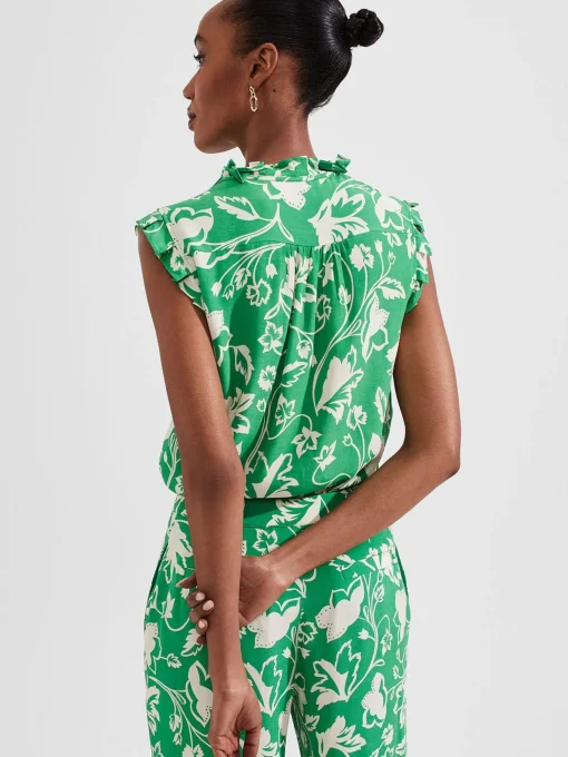 Store Hobbs Luma Top Fresh Green
