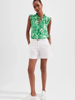 Store Hobbs Luma Top Fresh Green