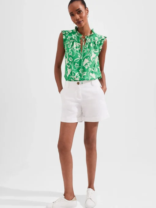 Store Hobbs Luma Top Fresh Green