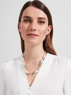 Fashion Hobbs Lydia Necklace Gold