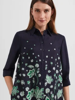Best Hobbs Marci Dress Navy Multi