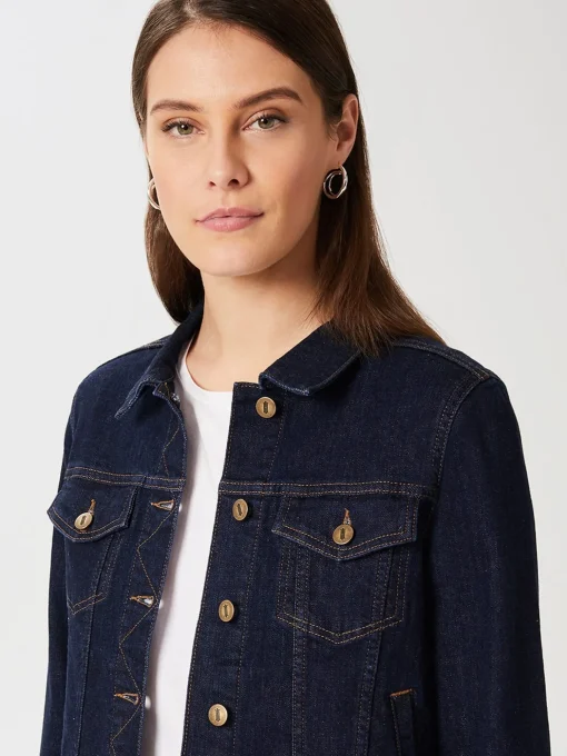 Outlet Hobbs Mariam Jacket Indigo
