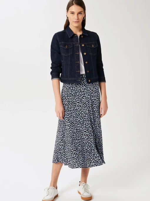 Outlet Hobbs Mariam Jacket Indigo
