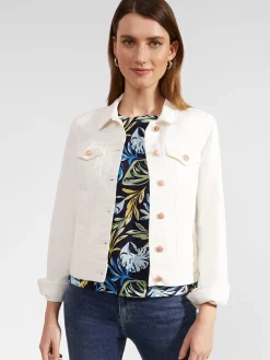 Store Hobbs Mariam Jacket Milky White