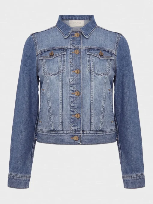 Best Hobbs Mariam Jacket Mid Wash