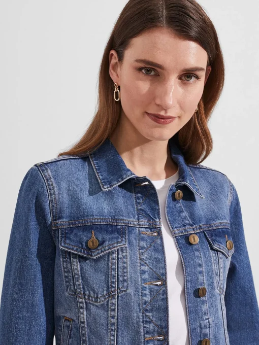 Best Hobbs Mariam Jacket Mid Wash