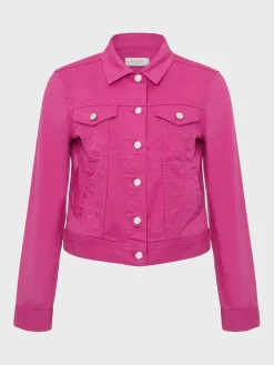 Best Sale Hobbs Mariam Jacket Deep Fuchsia
