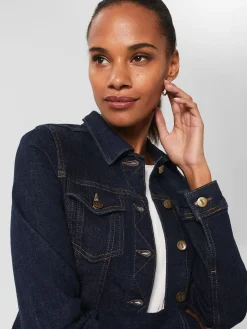 Store Hobbs Mariam Jacket Indigo