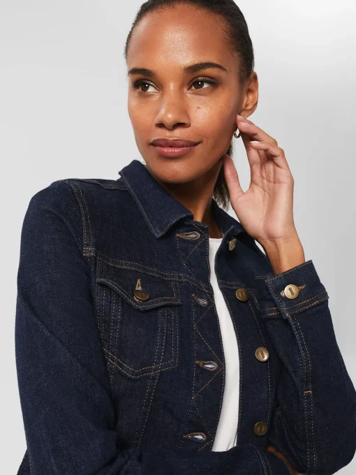 Store Hobbs Mariam Jacket Indigo
