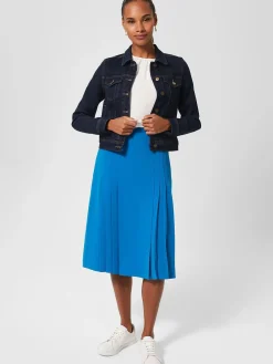 Store Hobbs Mariam Jacket Indigo