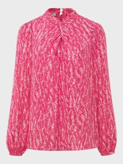 Flash Sale Hobbs Marilyn Top Pink Multi