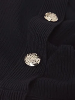 Sale Hobbs Marlene Knitted Dress Navy