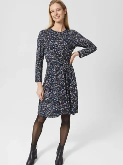 Best Hobbs Mary Jersey Dress Navy Multi