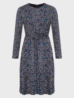 Best Hobbs Mary Jersey Dress Navy Multi
