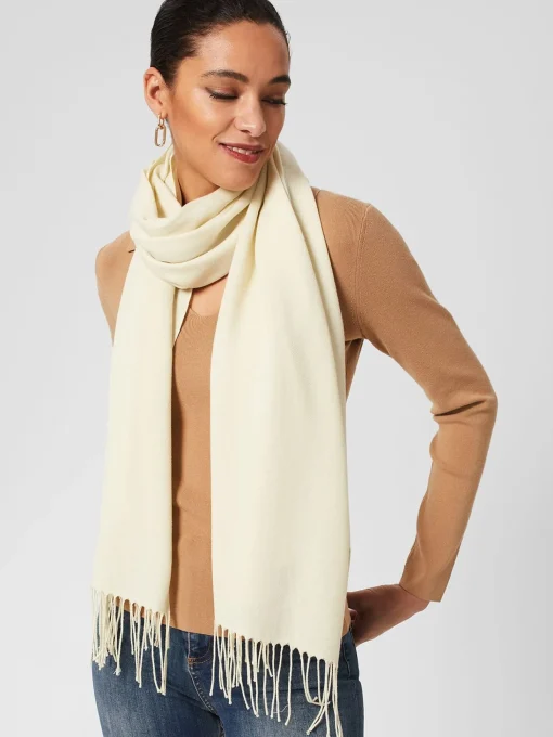 Discount Hobbs Matilda Scarf Pale Yellow
