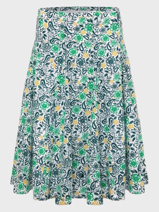 Store Hobbs Melina Skirt White Multi