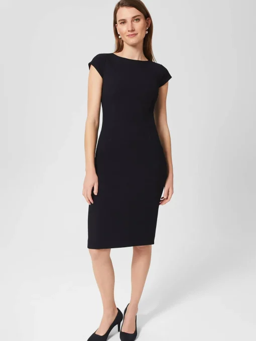 Shop Hobbs Mia Dress Navy