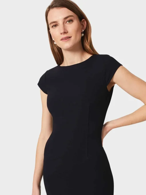 Shop Hobbs Mia Dress Navy
